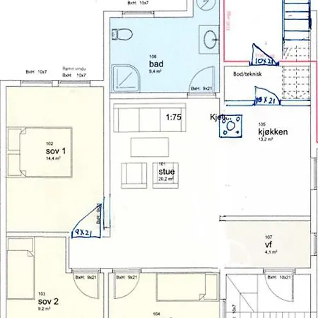 Apartment Basement Appartamento Kvinesdal